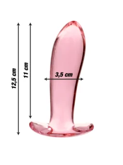 Modell 5 Analplug Borosilikatglas 12,5 X 3,5 cm Rosa von Nebula Series By Ibiza bestellen - Dessou24
