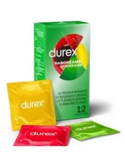 Kondome mit Geschmack - Fruchtmix 12 Stück von Durex Condoms bestellen - Dessou24