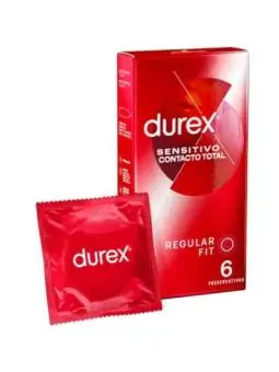 Kondome Sensitive Total Contact 6 Stück von Durex Condoms bestellen - Dessou24