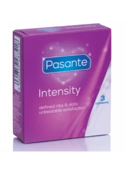 Ribs & Dots Intensity Kondome 3 Stück von Pasante bestellen - Dessou24