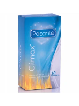 Climax gerippte Kondomen mit Wärme- oder Kälteeffekt 12 Stück von Pasante bestellen - Dessou24