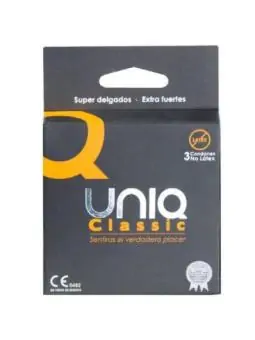 Classic Latexfreie Kondome 3 Stück von Uniq bestellen - Dessou24