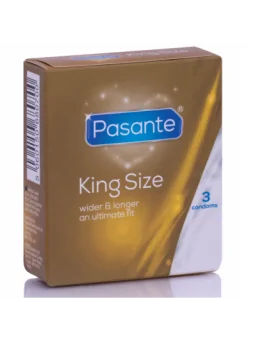 Kondome King Size Lang und Breit 3 Stück von Pasante bestellen - Dessou24