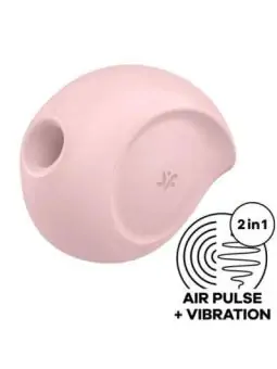 Sugar Rush Stimulator & Vibrator - Rosa von Satisfyer Air Pulse bestellen - Dessou24