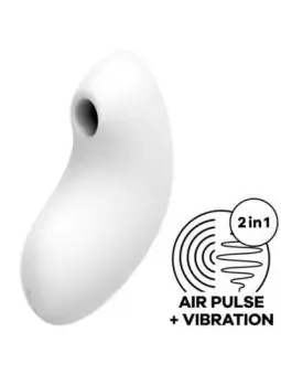 Vulva Lover 2 Air Pulse Stimulator & Vibrator Weiss von Satisfyer Air Pulse bestellen - Dessou24