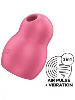 Pro To Go 1 Double Air Pulse Stimulator & Vibrator - Rot von Satisfyer Air Pulse bestellen - Dessou24