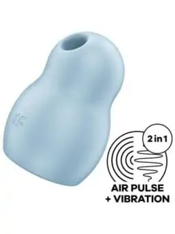 Pro To Go 1 Double Air Pulse Stimulator & Vibrator Blau von Satisfyer Air Pulse bestellen - Dessou24