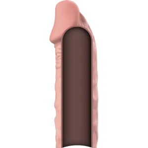 Penis Verlängerung Extra Comfort Sleeve V5 Hautfarben von VirilXL | Fesselliebe.de
