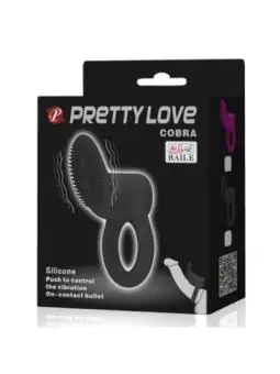 Cobra Vibratorring Schwarz von Pretty Love Male bestellen - Dessou24