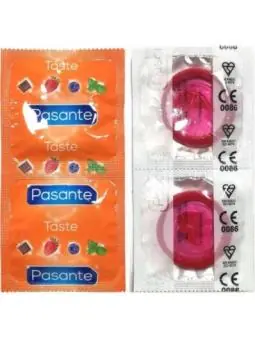 Kondome mit Geschmack Erdbeere Beutel 144 Stückvon Pasante bestellen - Dessou24