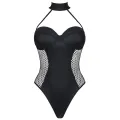 ♥ Schwarzer Body Ddketo001 von Demoniq Dark Desire Collection ♥