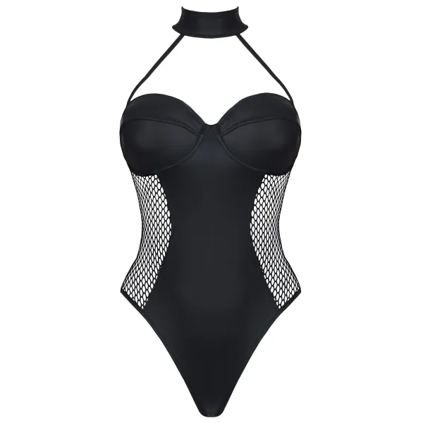 Schwarzer Body Ddketo001 von Demoniq Dark Desire Collection | Fesselliebe.de