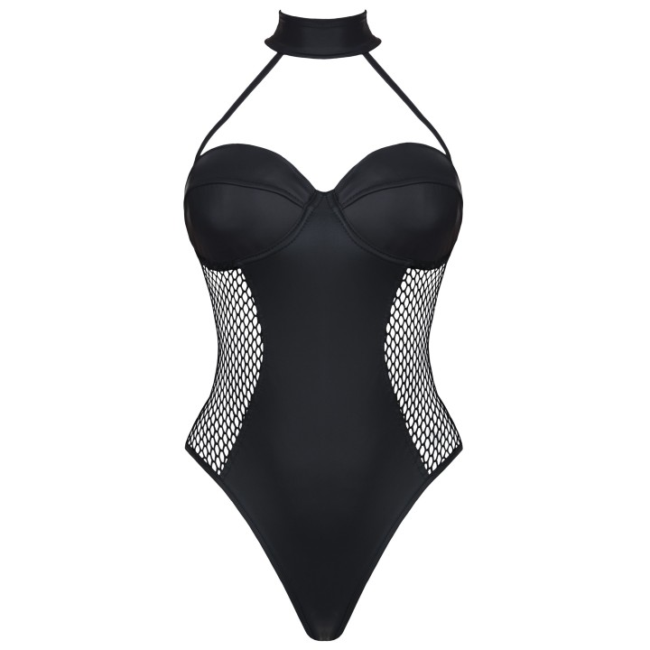 Schwarzer Body Ddketo001 von Demoniq Dark Desire Collection | Fesselliebe.de
