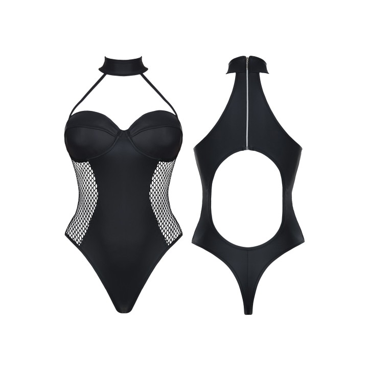 Schwarzer Body Ddketo001 von Demoniq Dark Desire Collection | Fesselliebe.de