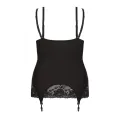 ♥ Schwarzes Strapshemd Kiri von Anais Apparel Plus Size ♥