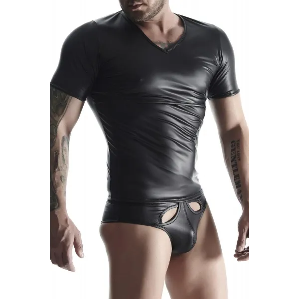 T-Shirt Tsh014 Schwarz von Regnes Fetish Planet | Fesselliebe.de