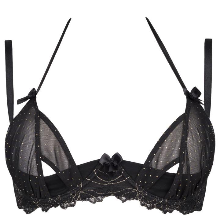 V-8661 Plus Size BH Schwarz von Axami Size Plus | Fesselliebe.de