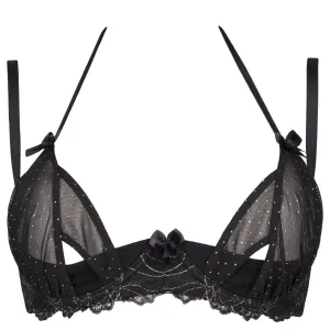 ♥ V-8661 Plus Size BH Schwarz von Axami Size Plus ♥