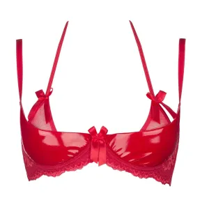 ♥ V-8721 Plus Size BH Rot von Axami Size Plus ♥