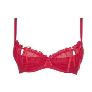 ♥ V-8741 Plus Size BH Rot von Axami Size Plus ♥