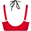 ♥ V-8771 Plus Size BH Rot-Schwarz von Axami Size Plus ♥