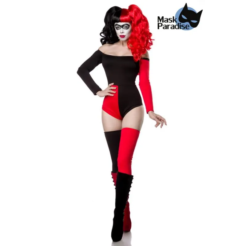 ♥ Harley-Kostüm: Crazy Harley Rot-Schwarz ♥ kaufen | Fesselliebe