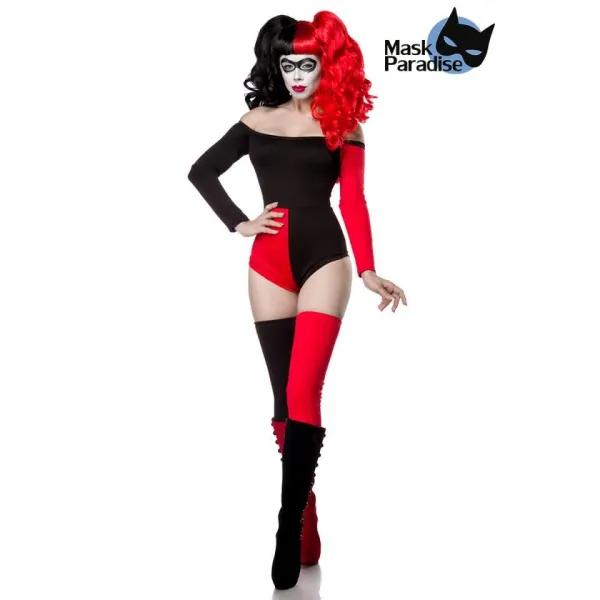♥ Harley-Kostüm: Crazy Harley Rot-Schwarz ♥ kaufen | Fesselliebe