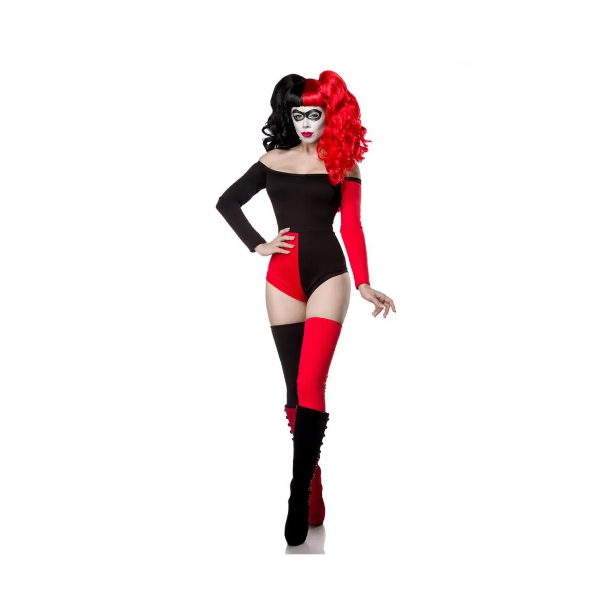 ♥ Harley-Kostüm: Crazy Harley Rot-Schwarz ♥ kaufen | Fesselliebe