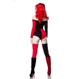 Harley-Kostüm: Crazy Harley Rot-Schwarz | Fesselliebe.de
