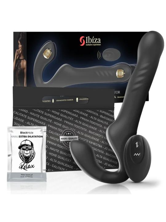 Trägerloser Vibrator mit Fernbedienung von Ibiza Technology