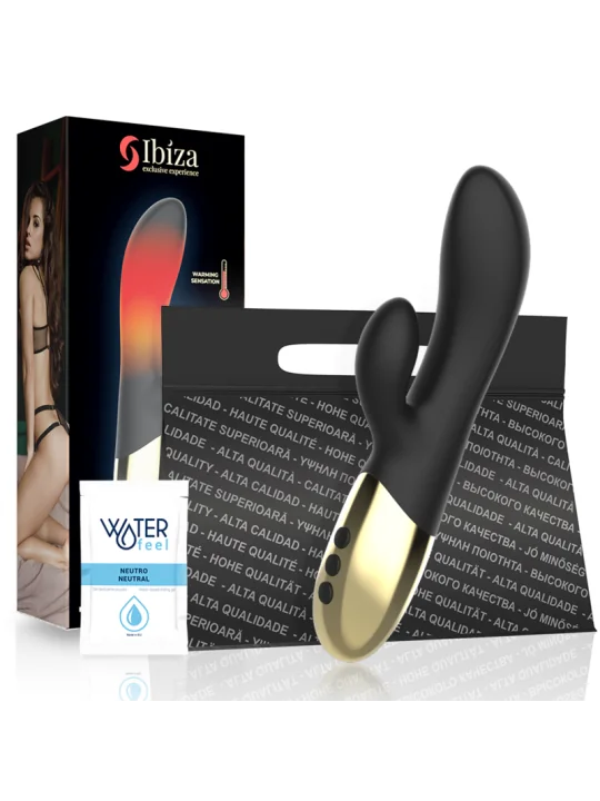 Wärmender Rabbit Vibrator von Ibiza Technology