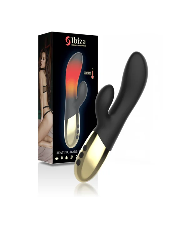 Wärmender Rabbit Vibrator von Ibiza Technology