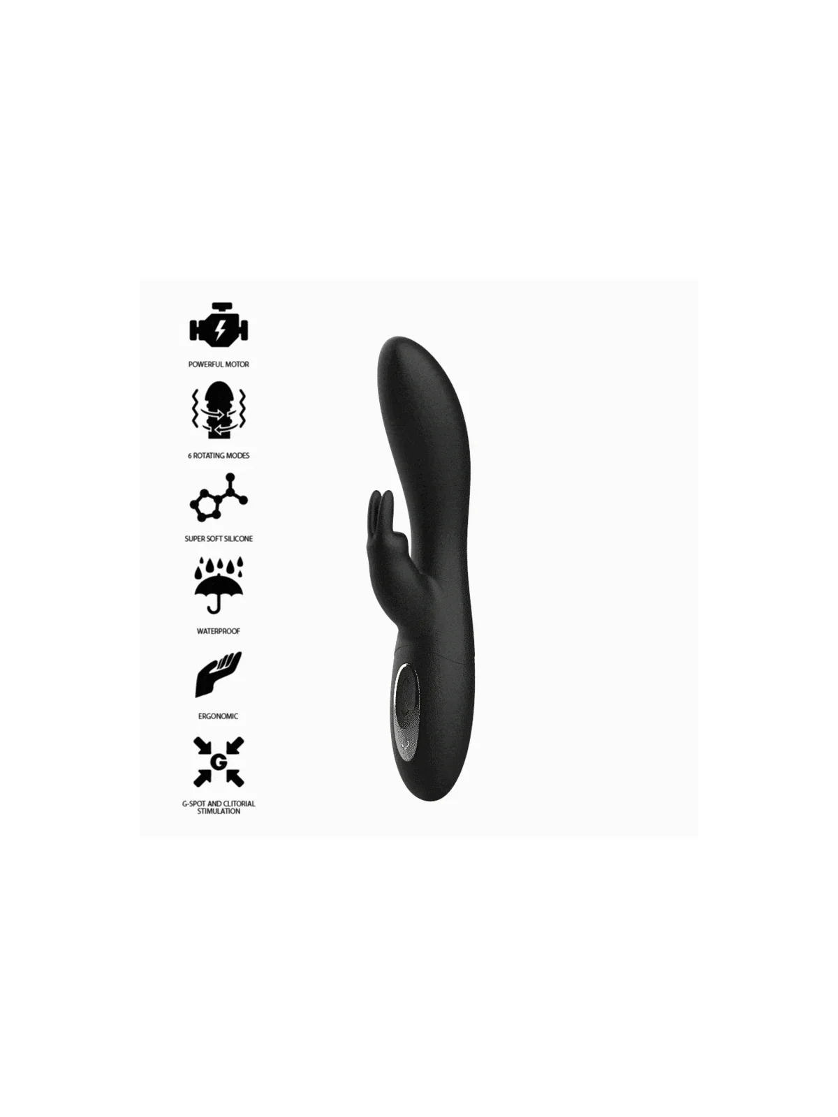 Rotating Rabbit Vibrator von Ibiza Technology