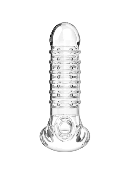 Penis Verlängerung Extra Komfort Hülle V15 Transparent von Virilxl