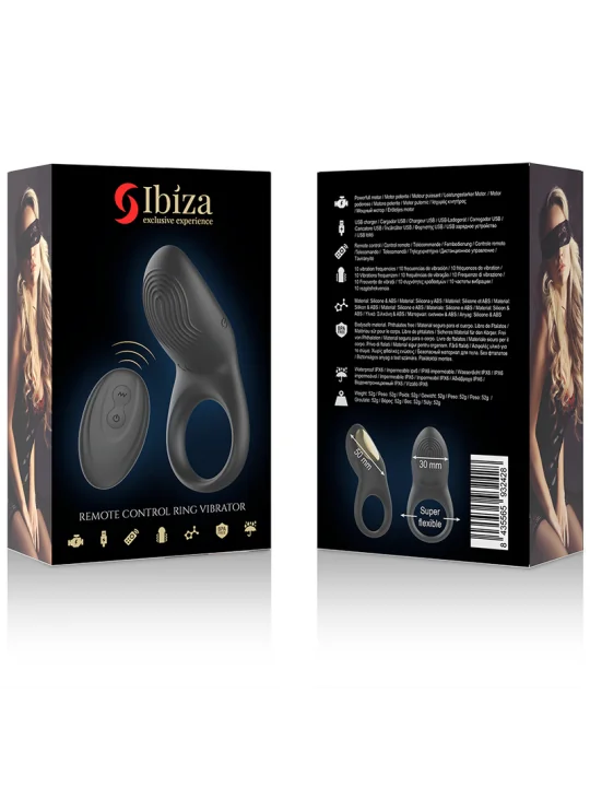 Remote Control Ring Vibrator Full Contact von Ibiza Technology