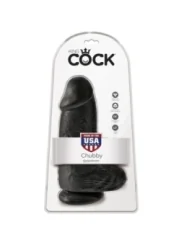 King Cock - Chubby Realistischer Penis 23 Cm Schwarz von King Cock