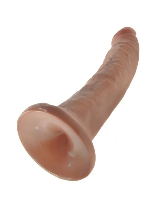 Realistischer Dildo 17,5 Cm Karamell von King Cock