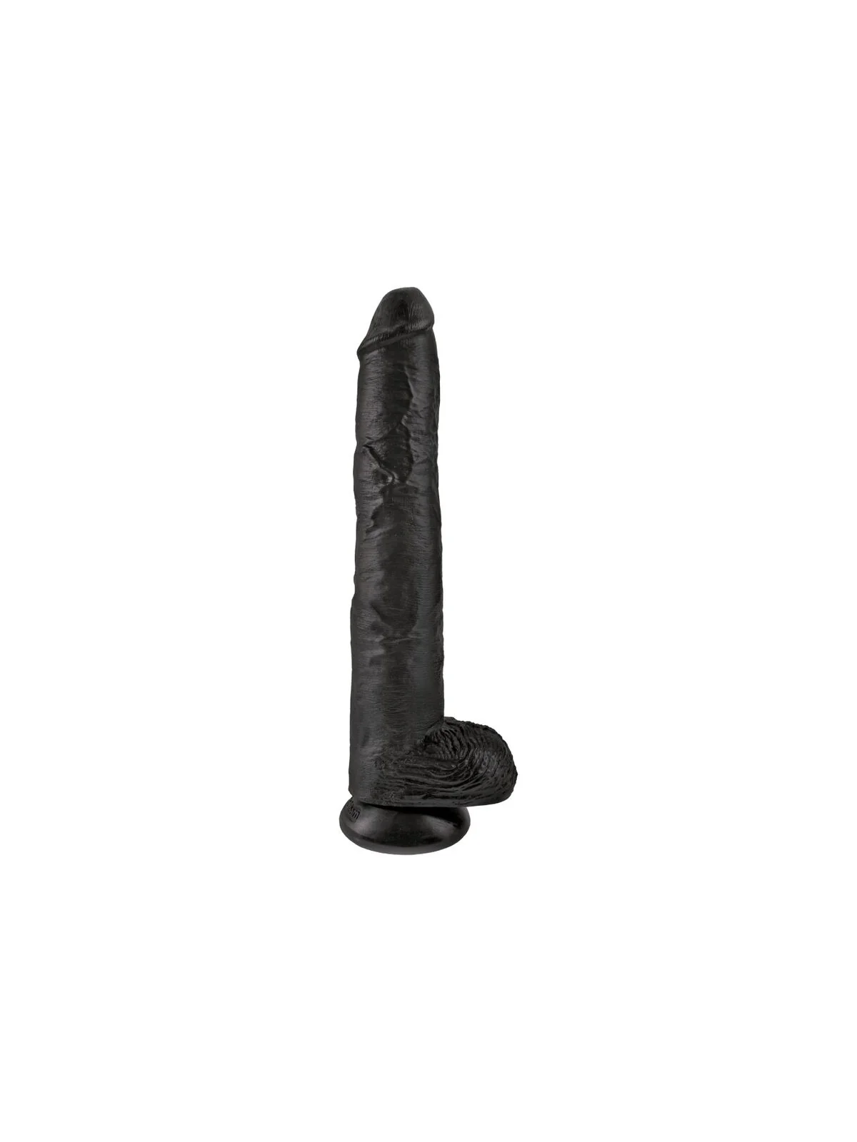 King Cock - Realistischer Penis mit Eier 30,5 Cm Schwarz von King Cock