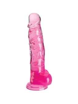 Realistischer Dildo mit Hoden 16,5 cm rosa von King Cock bestellen - Dessou24