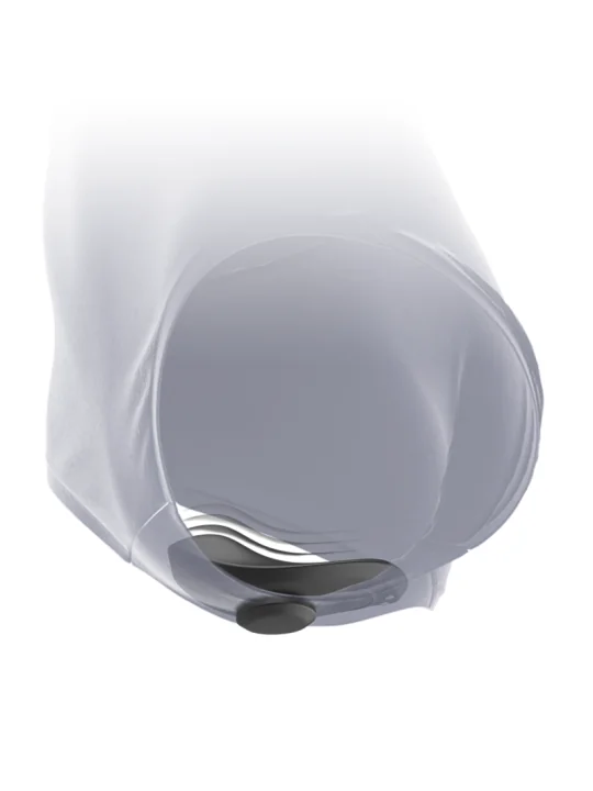 Preston Wiederaufladbarer Silikon-Vibrator-Pantie Schwarz von Black&Silver