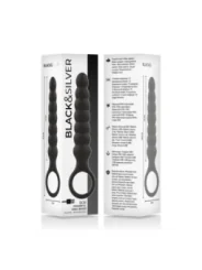 Black&Silver Bob Leistungsstarker Anal-Dilator Aus Silikon von Black&Silver