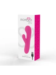 Jerry Premium Silikon Vibrator pink von Moressa