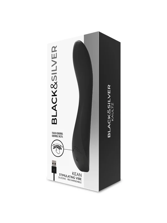 Kean Vibrator Touch-Steuerung von Black&Silver