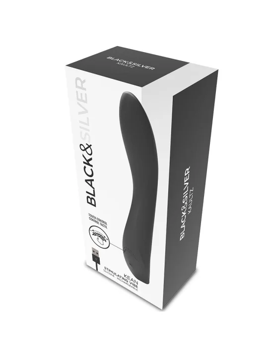 Kean Vibrator Touch-Steuerung von Black&Silver