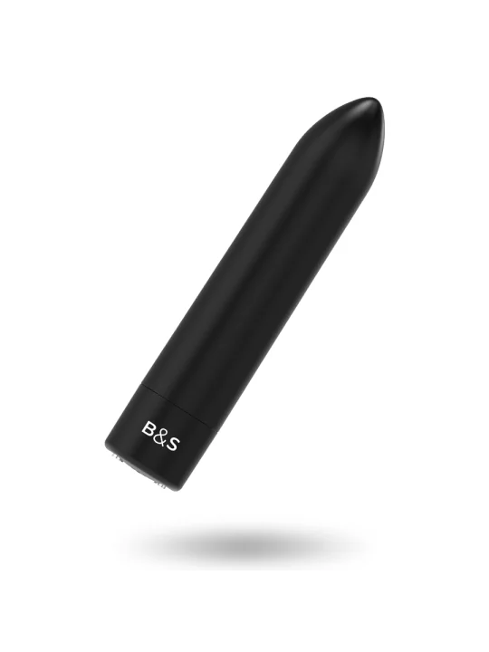 Kernex 2 Schwarz Bullet-Vibrator von Black&Silver