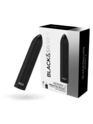 Kernex 2 Schwarz Bullet-Vibrator von Black&Silver