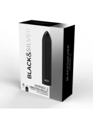 Kernex 2 Schwarz Bullet-Vibrator von Black&Silver