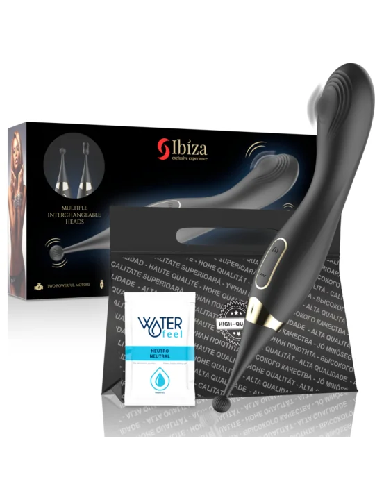 AUSTAUSCHBARER KLITORESSTIMULATOR UND PULSATIONS-G-PUNKT-VIBRATOR von Ibiza Technology