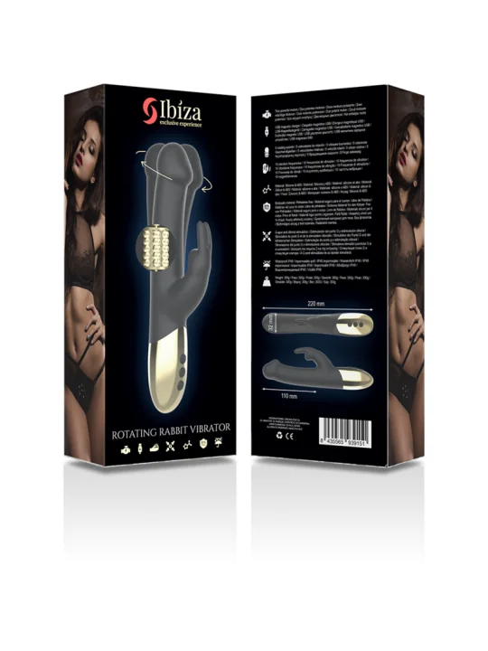 Rotierender Kaninchenvibrator von Ibiza Technology