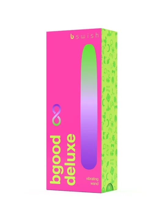 Bgood Infinite Deluxe Wiederaufladbarer Vibrator Blaues Silikon von B Swish